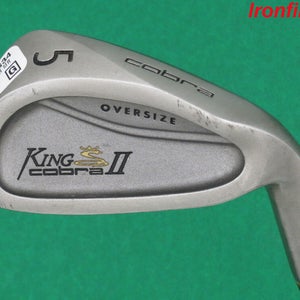 King Cobra II Oversize matt finish 1997-98 5 Iron Steel Reg Shaft Mens Right