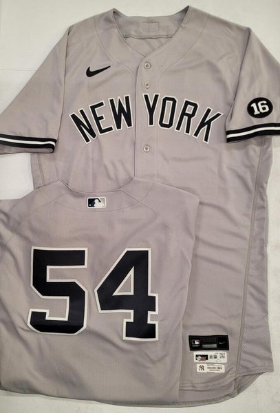 Aroldis Chapman New York Yankees Grey Jersey