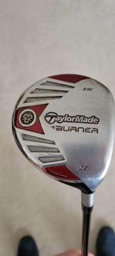 Men's Used TaylorMade Right Handed Burner Fairway Wood Regular Flex 3 Wood