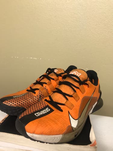 College issue OSU Orange Used Size 9.5 (Women's 10.5) Low Top Trout