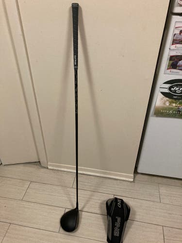 RH PING I20 9.5* DRIVER - STIFF FLEX GRAPHITE SHAFT - NEW GRIP AND HC