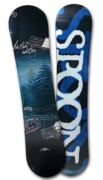 Tomaat het einde speer New Men's $350 Spoon "Galaxy" Snowboard 150cm, Camber ride, Bindings  Available | SidelineSwap