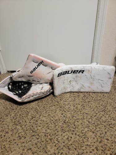 Bauer Full Right Ultrasonic Blocker and Glove