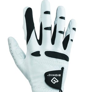 Bionic Stable Grip Golf Glove Natural Fit (Cadet LEFT, White) NEW