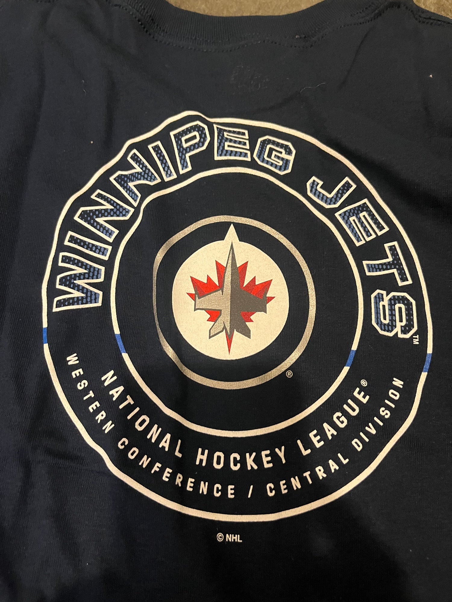 adidas, Shirts, Winnipeg Jets Long Sleeve