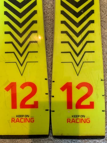 Volkl 155cm slalom skis Marker comp 20 race ski
