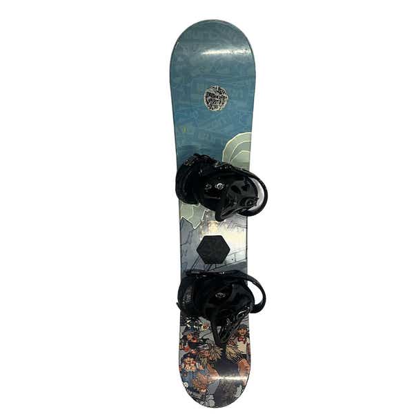 burton 129 snowboard Used Burton Chopper 129 Cm Boys' Snowboard-binding Combo | SidelineSwap