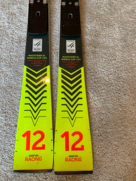 volkl 155cm slalom sl ski skis race | SidelineSwap | Buy and Sell