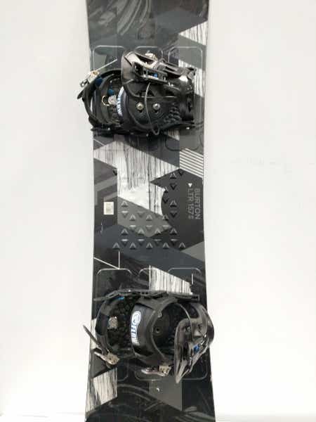 Used Burton Ltr 157 Cm Mens Snowboard Combo | SidelineSwap