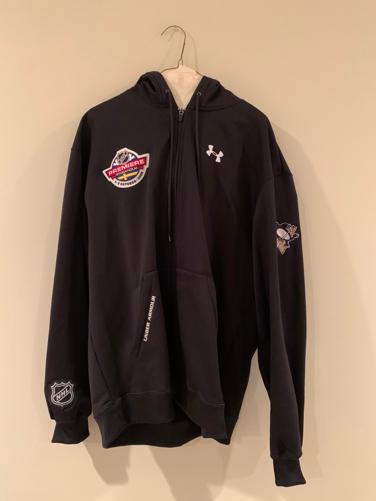Pittsburgh Penguins Authentic Team Issued Stockholm Premiere Jacket