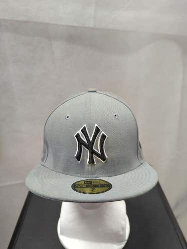 New York Yankees New Era 59fifty Grey 7 MLB