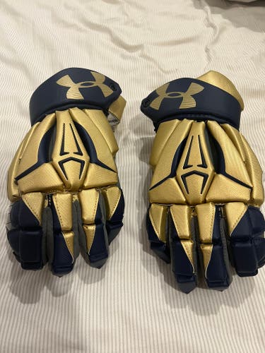 Notre Dame Lacrosse Gloves (New)