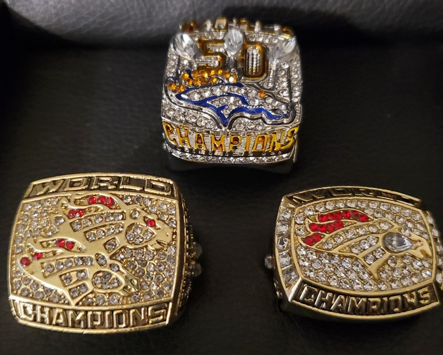 Denver Broncos Super Bowl Championship Rings Collection -  www.championshipringclub.com