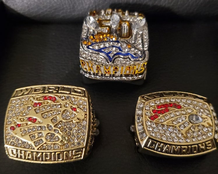 The Denver Broncos receive Super Bowl Rings