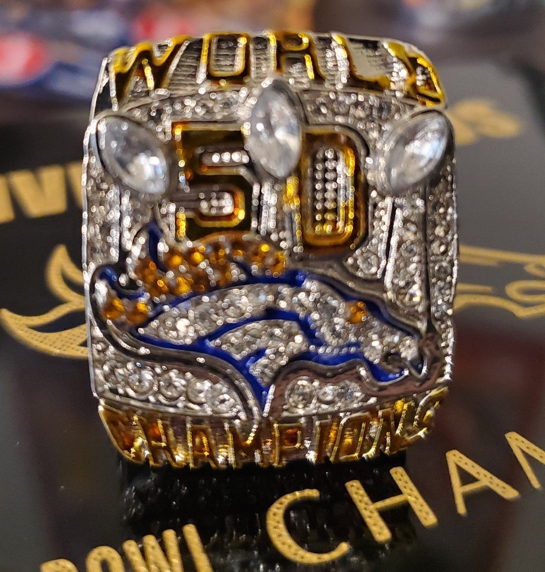 1997 DENVER BRONCOS SUPER BOWL XXXII CHAMPIONSHIP RING - Buy and Sell Championship  Rings