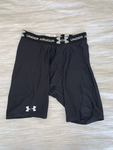 Black Used Large Under Armour Compression