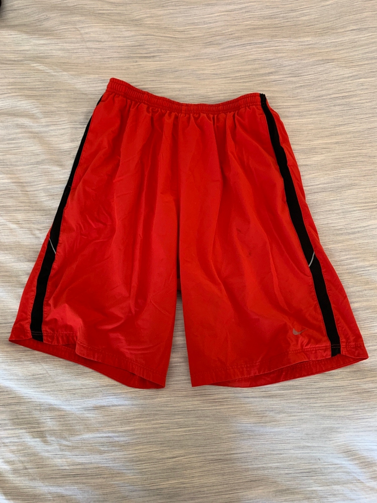 Red Used Medium Nike Shorts