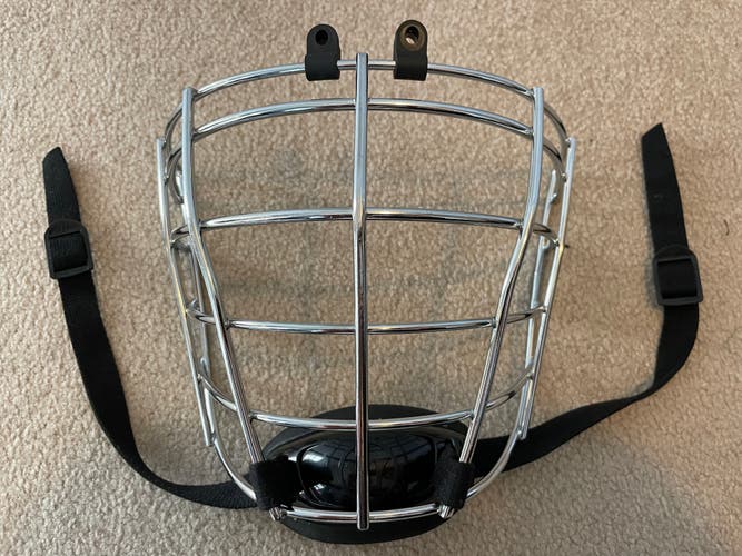 Warrior Fatboy 2.0 Pro Box Lacrosse Cage - Silver - medium