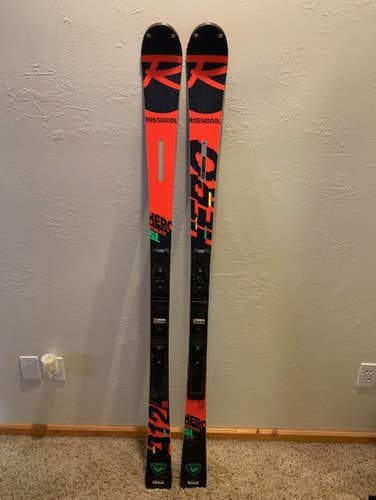 Used Women's 2022 Rossignol 157 cm Racing Hero FIS SL Pro Skis Without Bindings