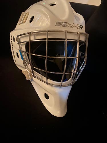 Used Bauer NME 8 Goalie Mask