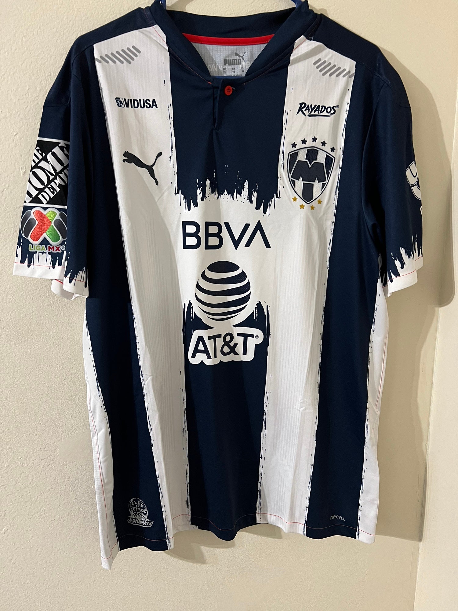 Puma Rayados de Monterrey 20/21 Authentic Player Issue Home Jersey