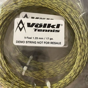 Volkl V-Feel 17. Tennis String, 3 Sets