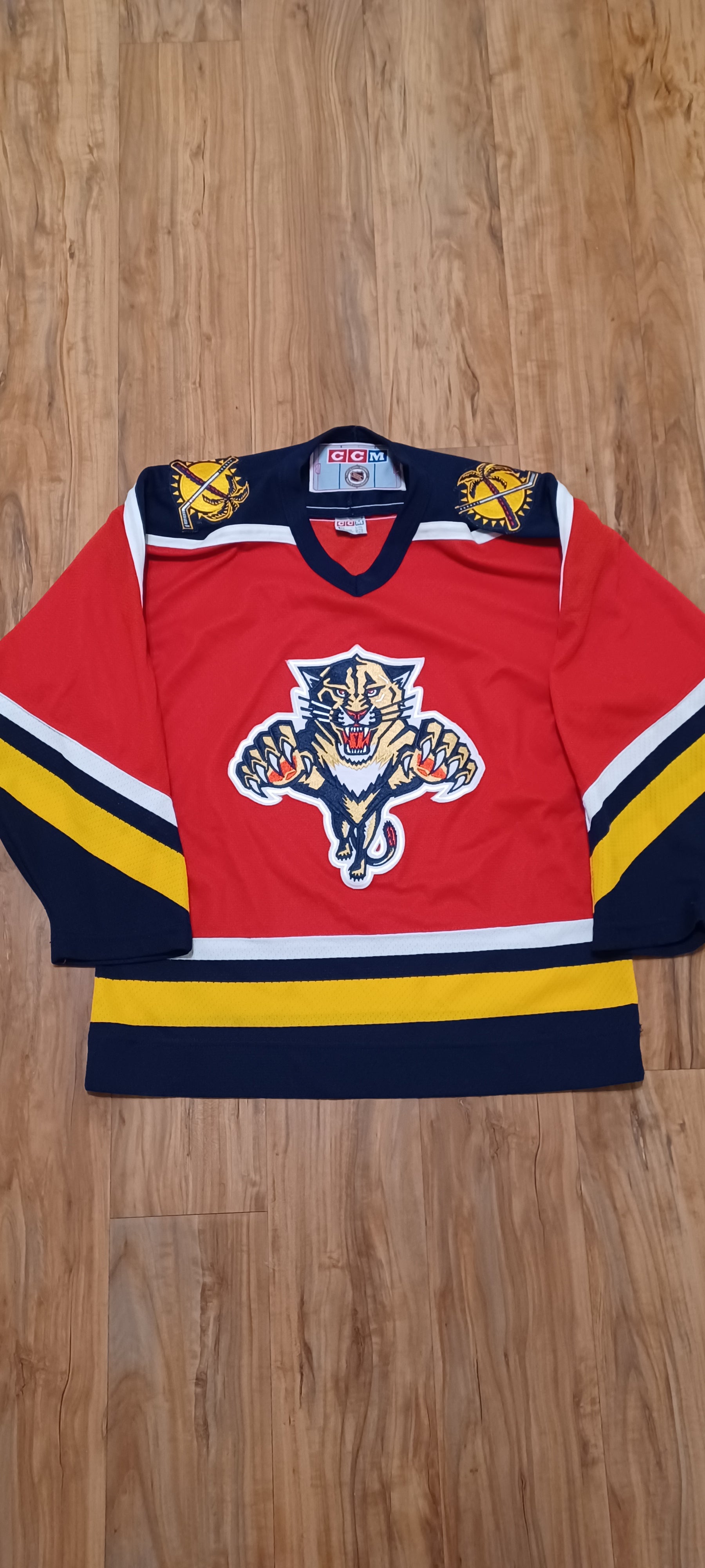 CCM Florida panthers air net Youth jersey s/m