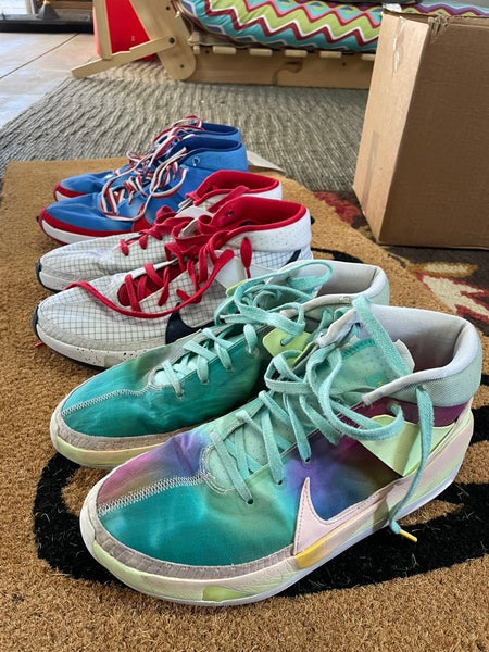 Men's Size 10 (Women's 11) Nike KD 13 Shoes - 3 Pairs!