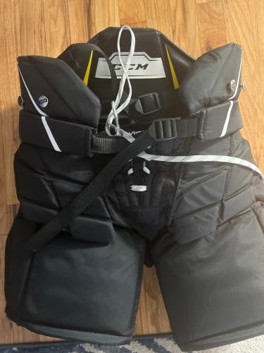 Used Large CCM Axis 1.5 Goalie Pants