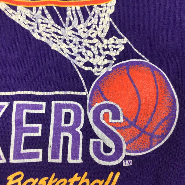 Vintage L.A Lakers NBA Sweatshirt Hoodie American Basketball 