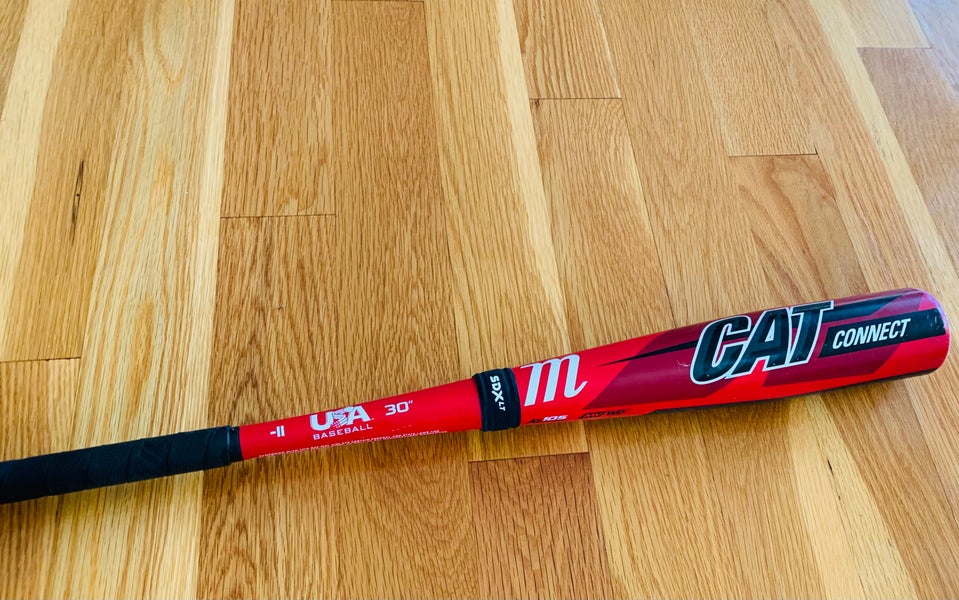 Used 2021 Marucci Hybrid CAT Connect USA Bat (-11) 19 oz 30"