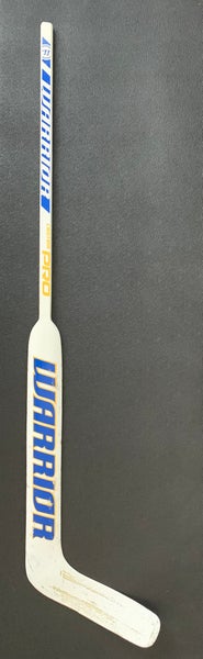 Used Senior Warrior Regular Custom Pro Goalie Stick 27" Paddle Pro Stock