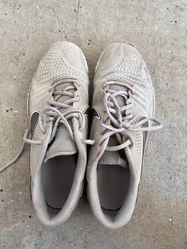 Gray Men's Size 11.5 (Women's 12.5) Nike Shoes
