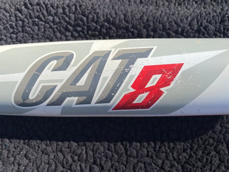 Used Kid Pitch (9YO-13YO) USSSA Certified 2019 Marucci Alloy CAT 8 Bat (-8) 22 oz 30"