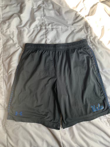 UCLA Baseball Gray Used XL Under Armour Shorts
