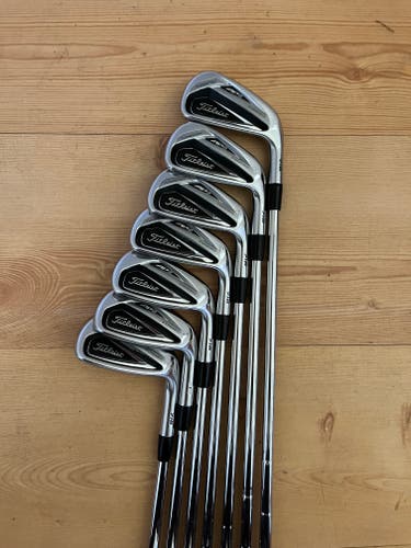 Titleist 716 AP2 Iron Set Stiff Flex Steel 4-PW Right Handed