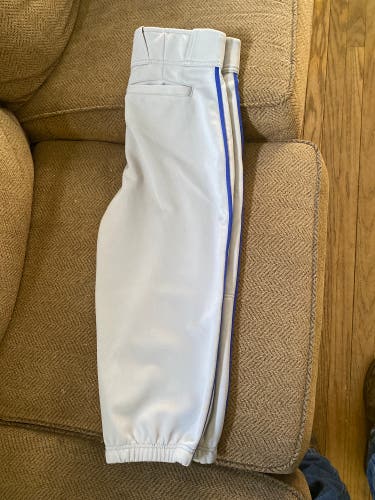 Gray Used Large Easton Game Pants