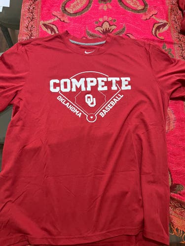 Nike OU baseball shirt