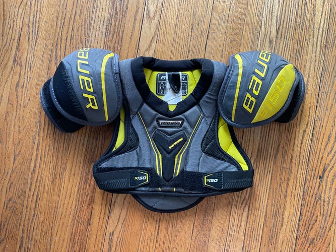 Junior Used Small Bauer Supreme S150 Shoulder Pads