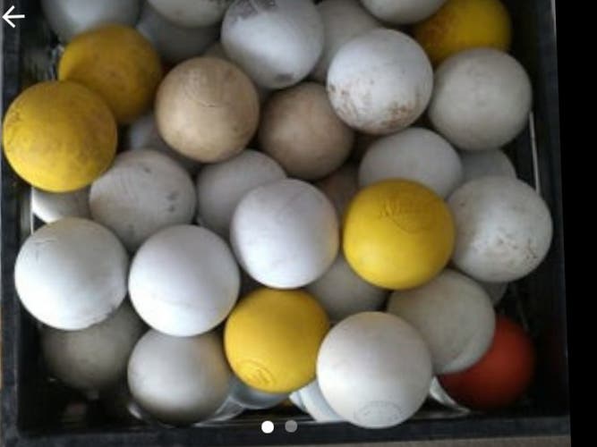 120 Used Lacrosse Balls