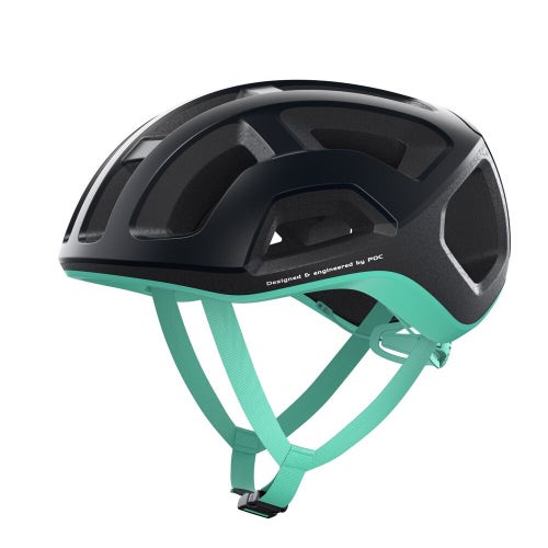 NIB POC Ventral Lite Road Cycling Helmet Uranium Black Fluorite Green Matte Sz.S