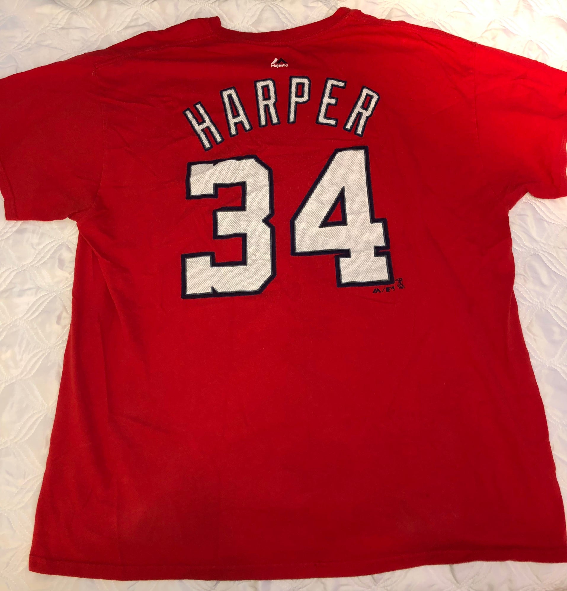 Bryce Harper Washington Nationals All Star Jersey  Bryce harper,  Washington nationals, Majestic shirts