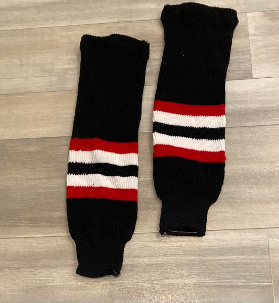 Black Youth New Small Athletic Knit Socks