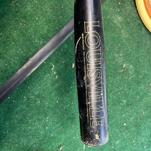 Used USSSA Certified 2021 Louisville Slugger Composite Meta Bat (-8) 23 oz 31"