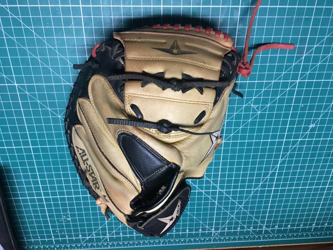 Used All Star Right Hand Throw Catcher's CM1200BT Baseball Glove 31.5"
