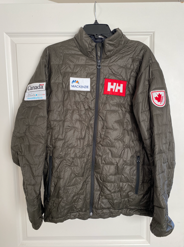 ACA Green Men's Adult Used Large Helly Hansen Jacket