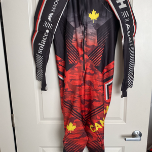 ACA Men's 2019 Used Giant Slalom XL Helly Hansen Ski Suit