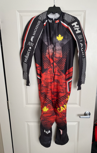 ACA Men's 2019 Used Giant Slalom XL Helly Hansen Ski Suit
