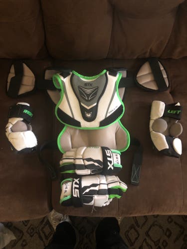 Used Small STX Cell 100 Shoulder Pads