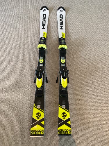 Used 2020 HEAD World Cup Rebels i.SL RD Racing Skis w/ Bindings